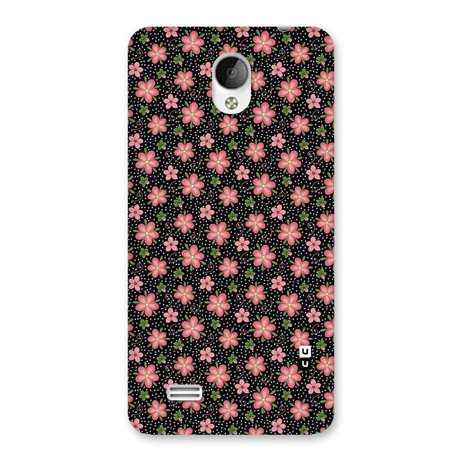 Cute Tiny Flowers Back Case for Vivo Y21
