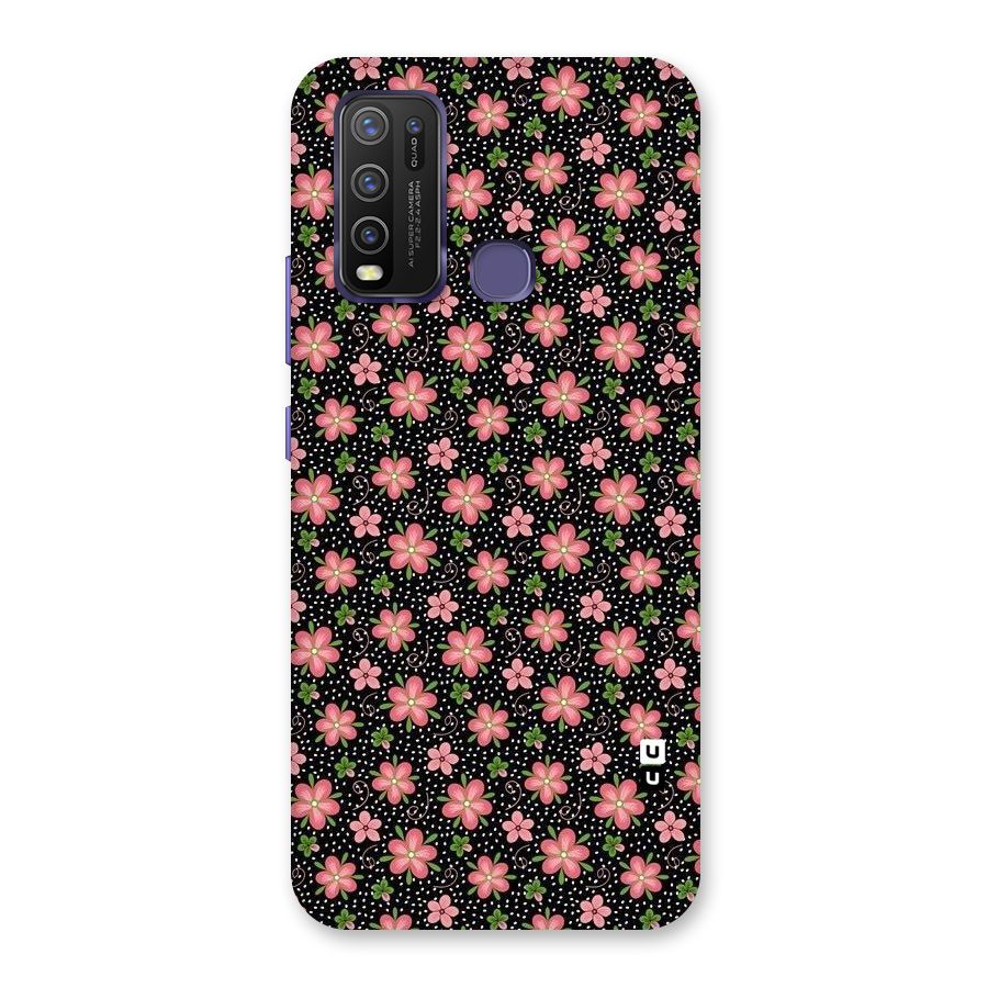 Cute Tiny Flowers Back Case for Vivo Y50