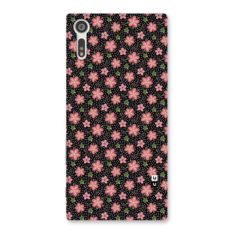 Cute Tiny Flowers Back Case for Xperia XZ