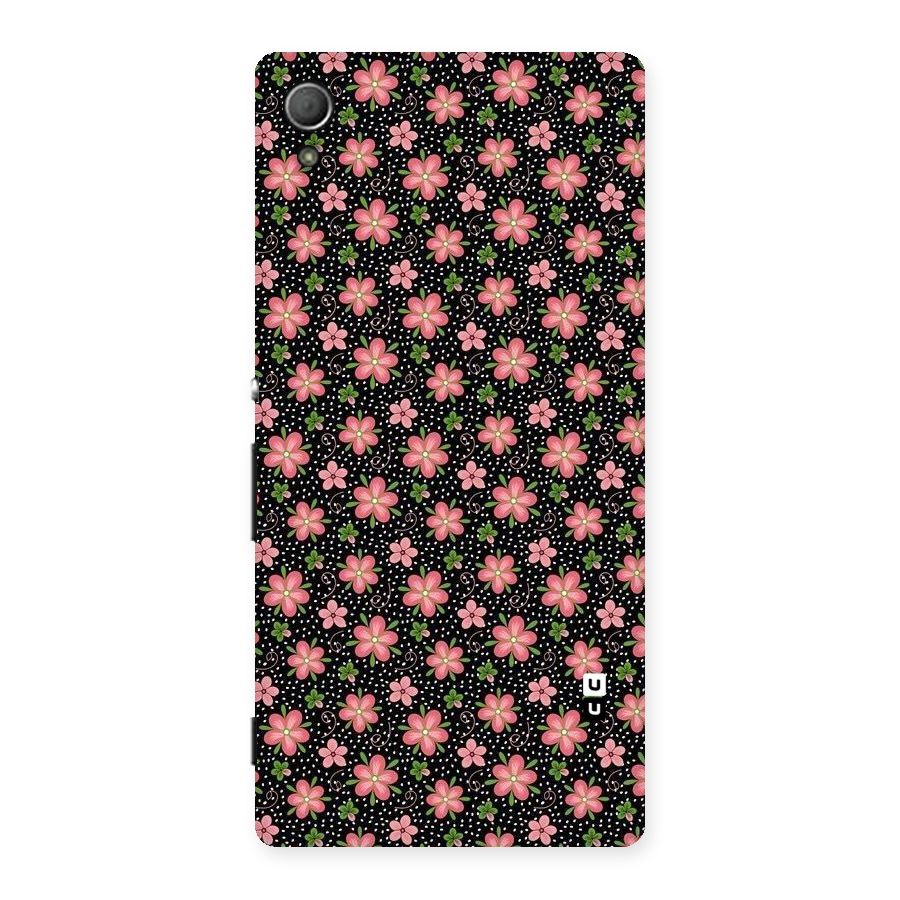 Cute Tiny Flowers Back Case for Xperia Z4