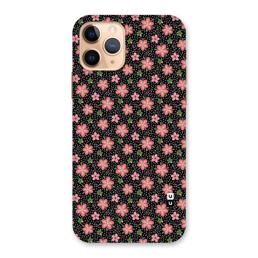 Cute Tiny Flowers Back Case for iPhone 11 Pro