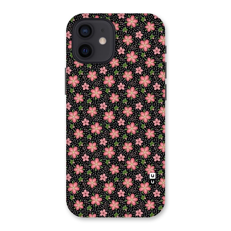 Cute Tiny Flowers Back Case for iPhone 12