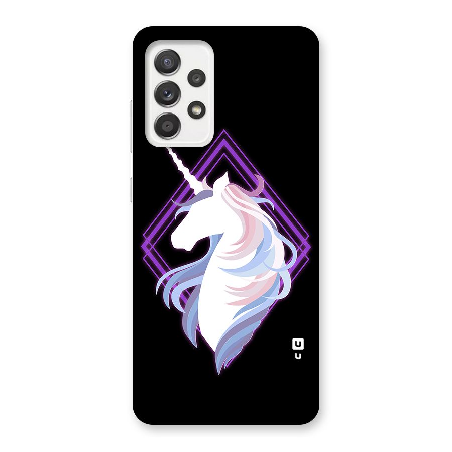 Cute Unicorn Illustration Back Case for Galaxy A52