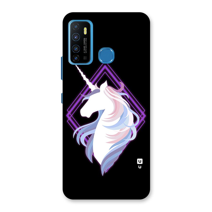 Cute Unicorn Illustration Back Case for Infinix Hot 9
