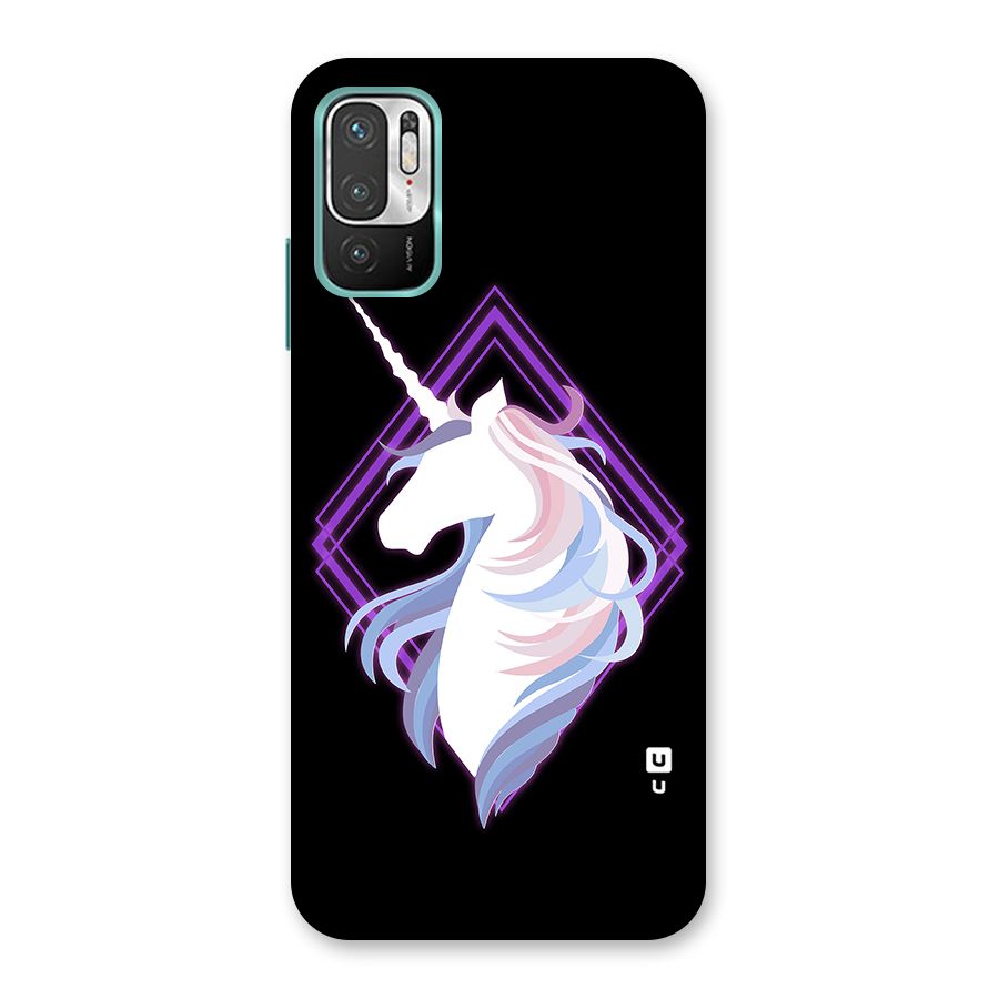 Cute Unicorn Illustration Back Case for Redmi Note 10T 5G