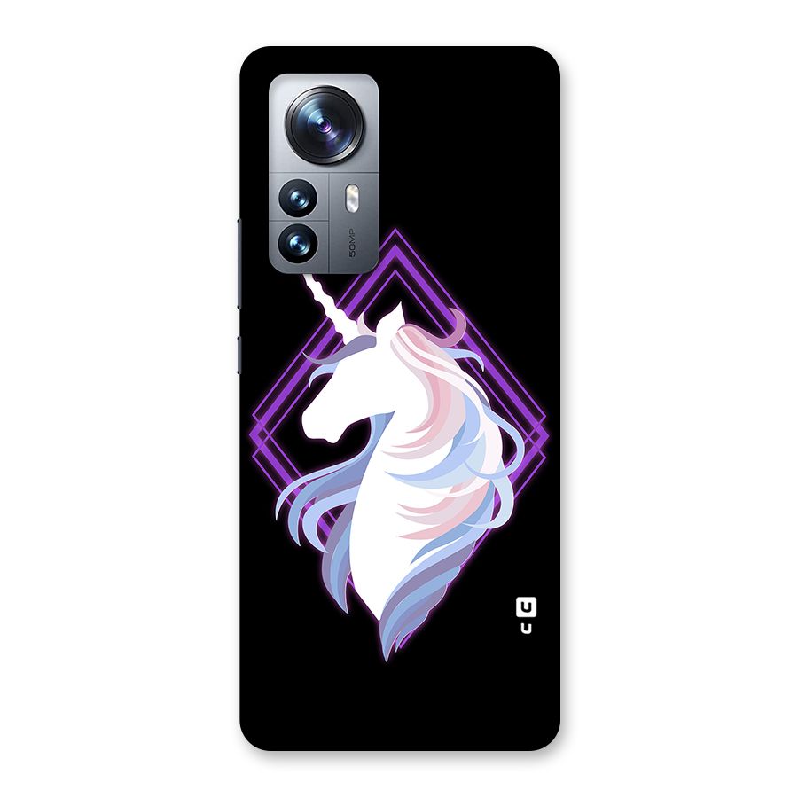 Cute Unicorn Illustration Back Case for Xiaomi 12 Pro