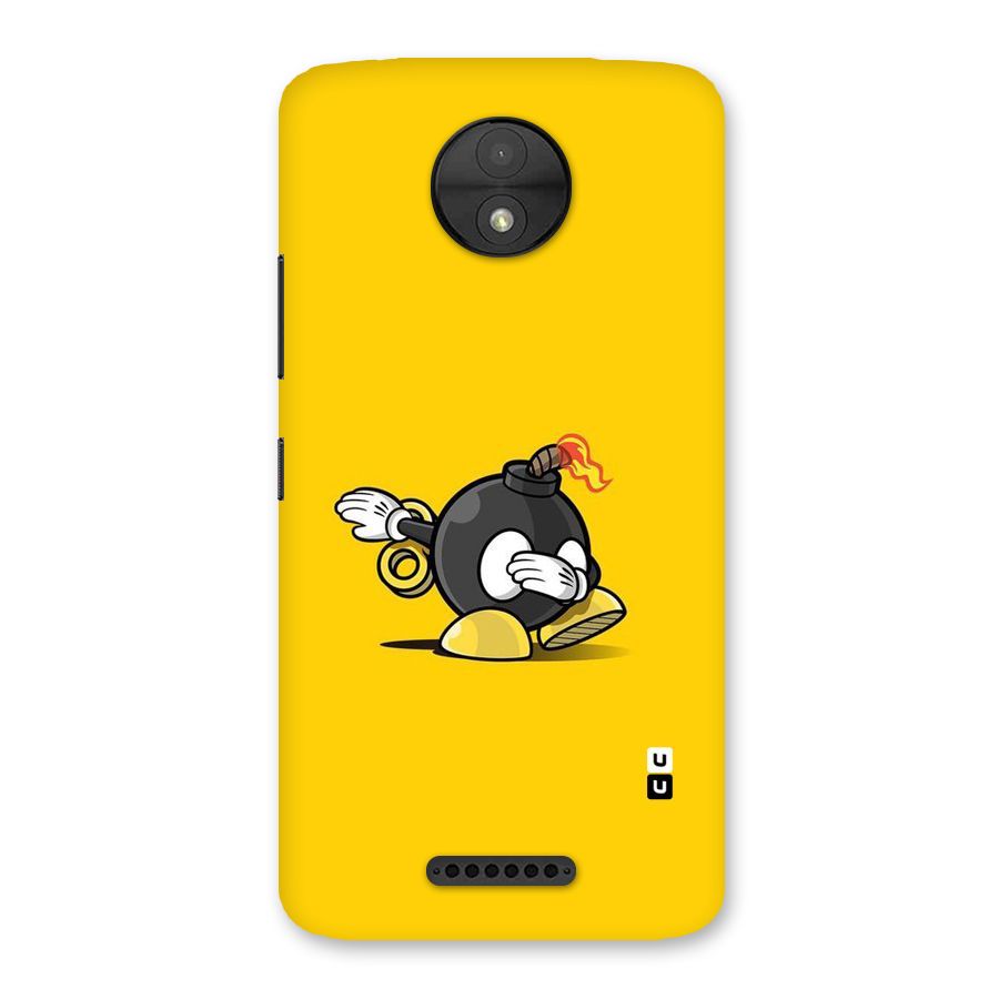 Dab Bomb Back Case for Moto C