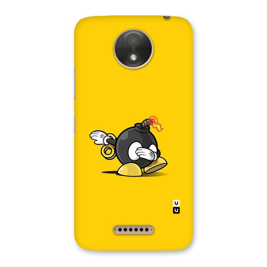 Dab Bomb Back Case for Moto C Plus