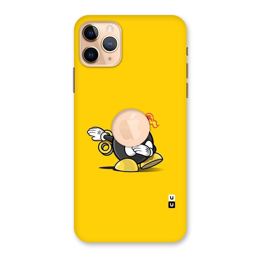 Dab Bomb Back Case for iPhone 11 Pro Max Logo Cut