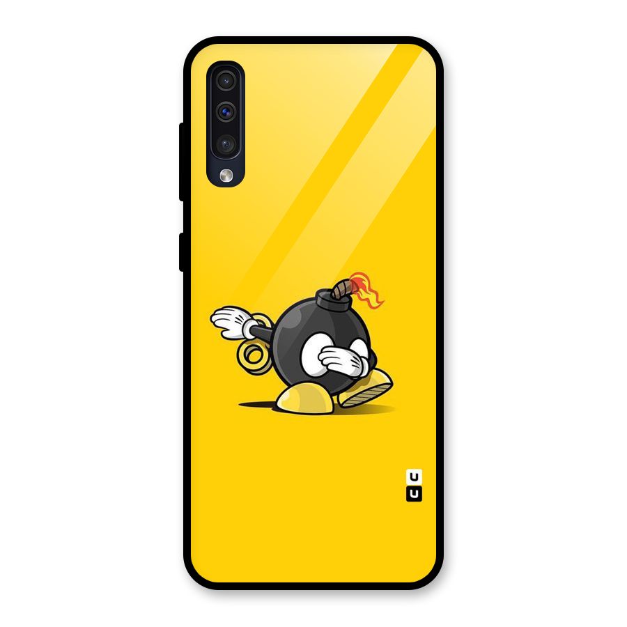 Dab Bomb Glass Back Case for Galaxy A50