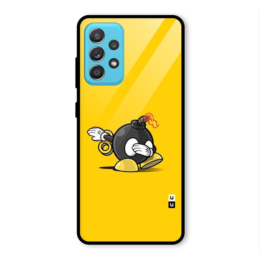 Dab Bomb Glass Back Case for Galaxy A52