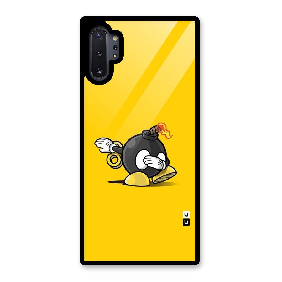 Dab Bomb Glass Back Case for Galaxy Note 10 Plus