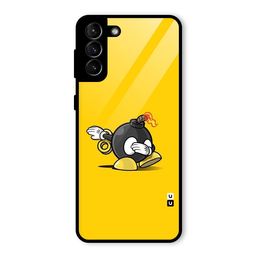Dab Bomb Glass Back Case for Galaxy S21 Plus