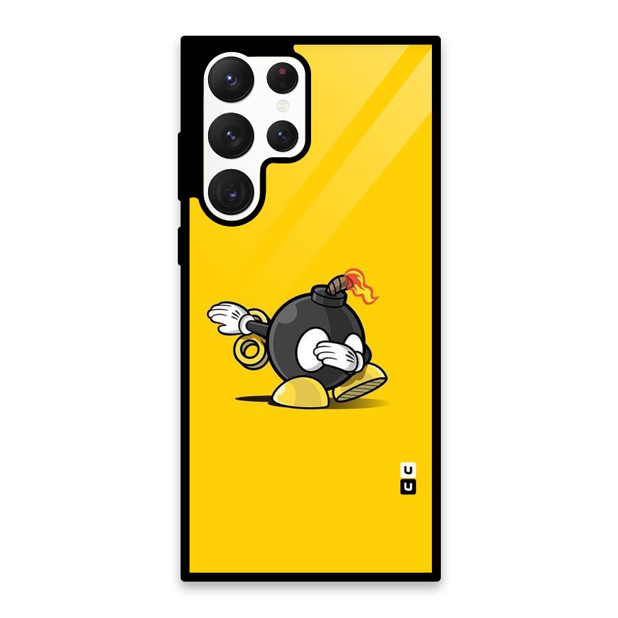Dab Bomb Glass Back Case for Galaxy S22 Ultra 5G