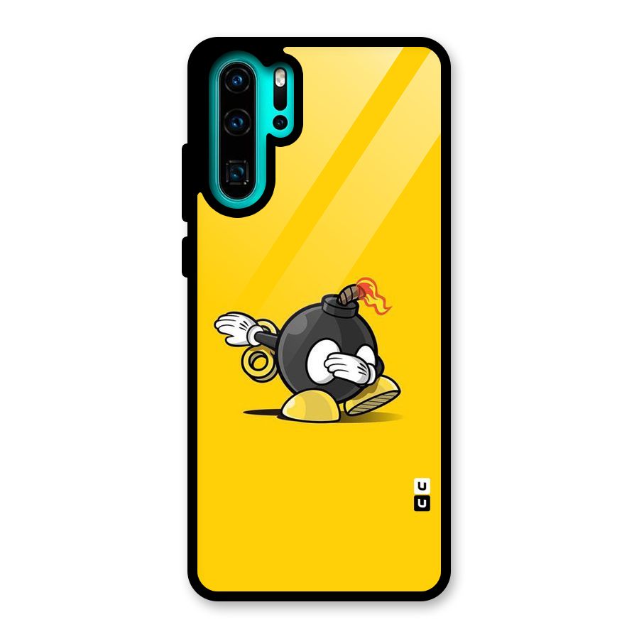 Dab Bomb Glass Back Case for Huawei P30 Pro