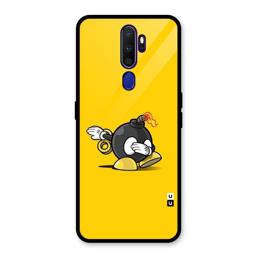 Dab Bomb Glass Back Case for Oppo A9 (2020)