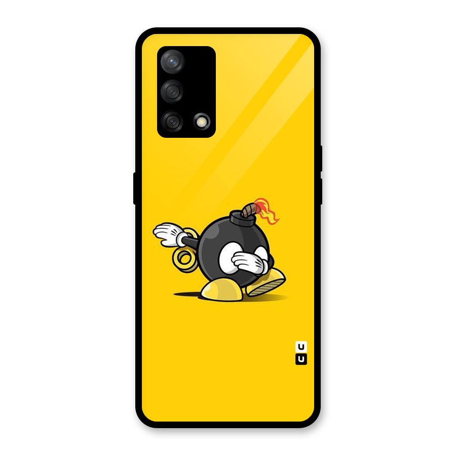 Dab Bomb Glass Back Case for Oppo F19