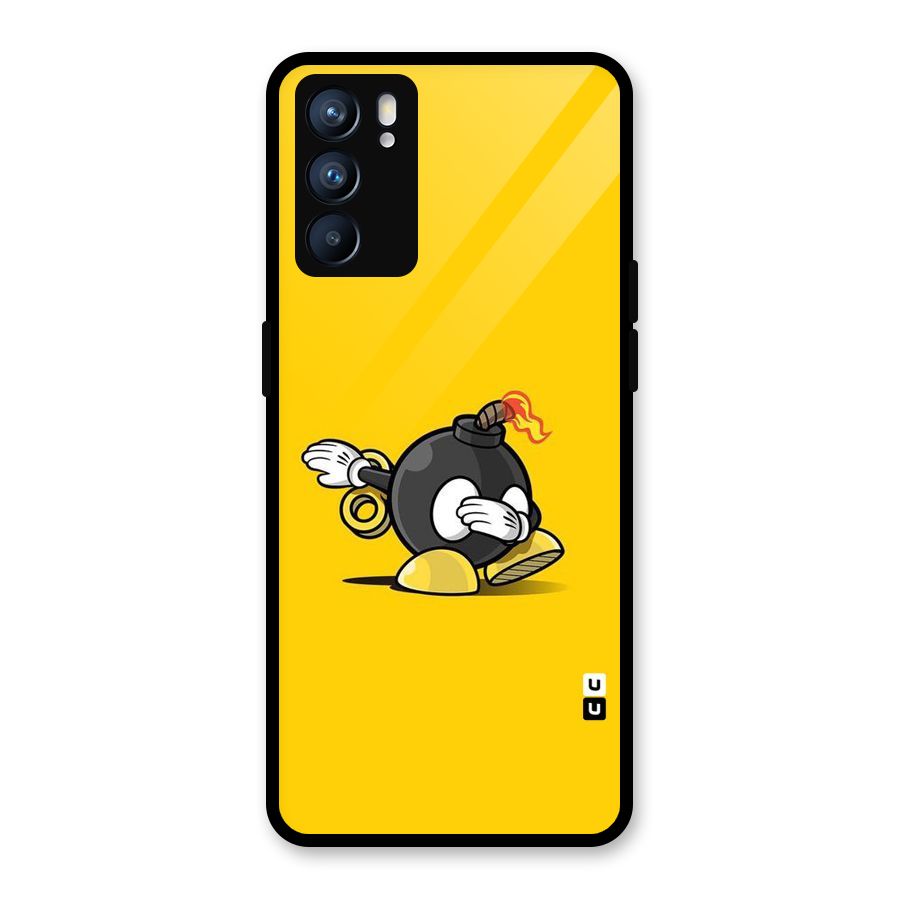 Dab Bomb Glass Back Case for Oppo Reno6 5G