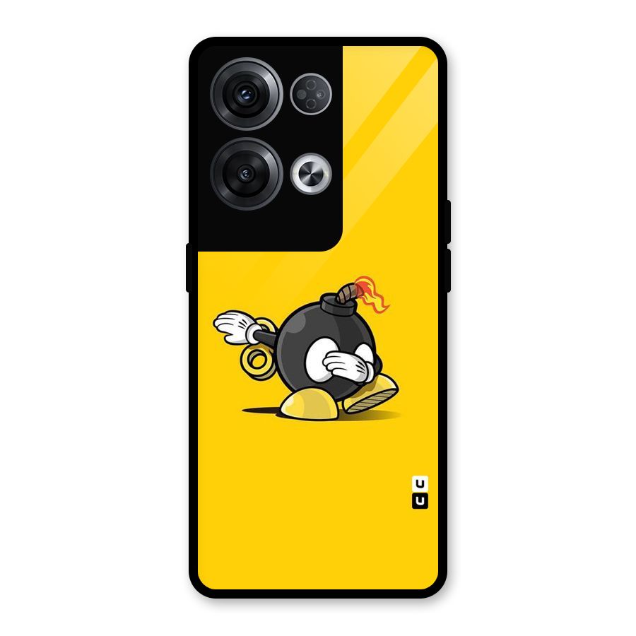 Dab Bomb Glass Back Case for Oppo Reno8 Pro 5G