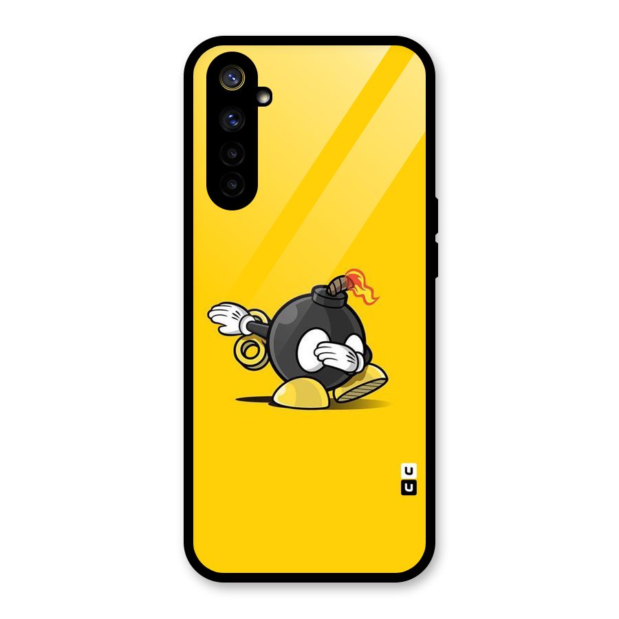 Dab Bomb Glass Back Case for Realme 6i