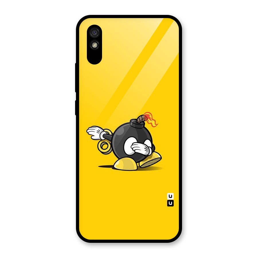 Dab Bomb Glass Back Case for Redmi 9A