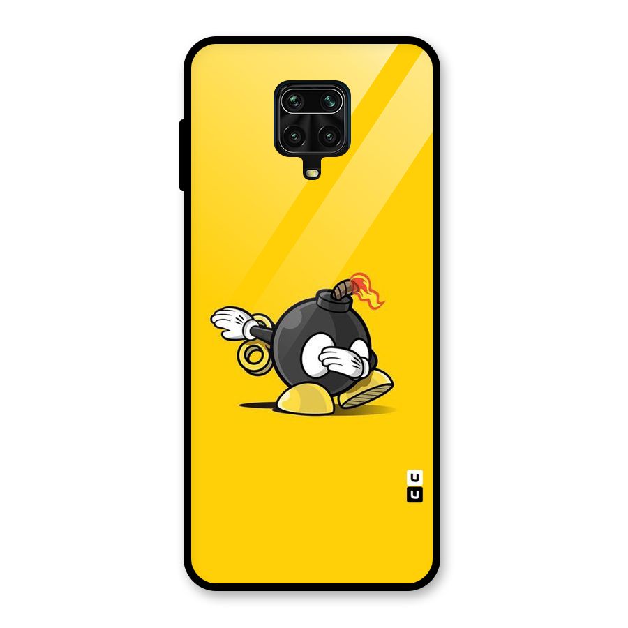 Dab Bomb Glass Back Case for Redmi Note 10 Lite