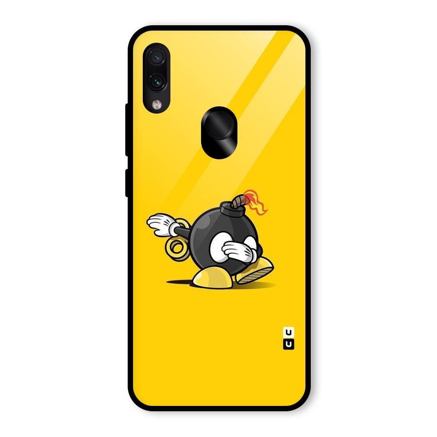 Dab Bomb Glass Back Case for Redmi Note 7 Pro