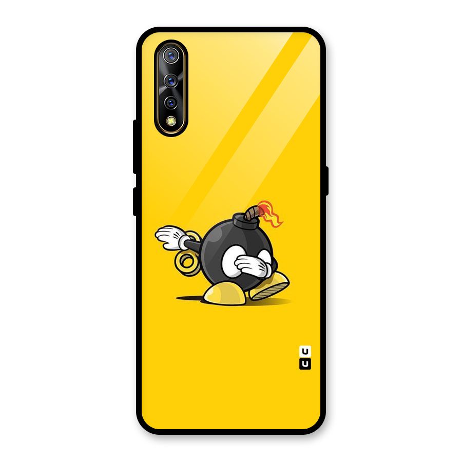 Dab Bomb Glass Back Case for Vivo S1