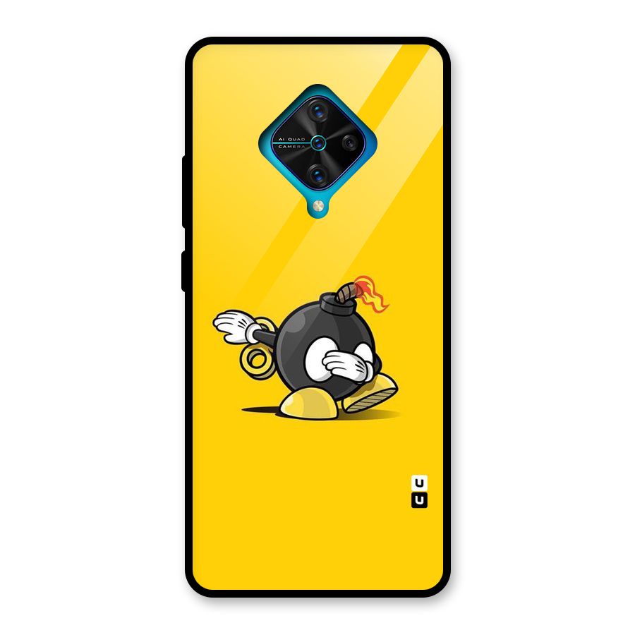 Dab Bomb Glass Back Case for Vivo S1 Pro
