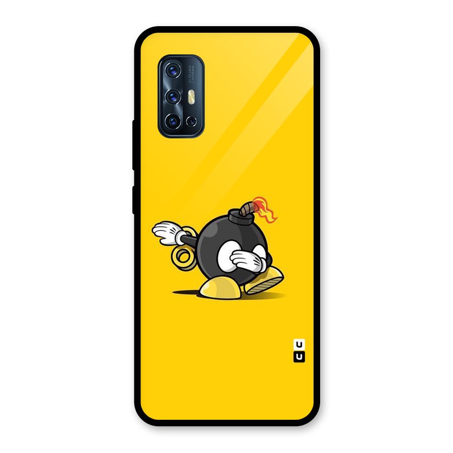 Dab Bomb Glass Back Case for Vivo V17