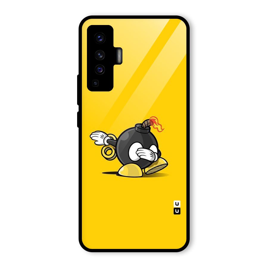 Dab Bomb Glass Back Case for Vivo X50