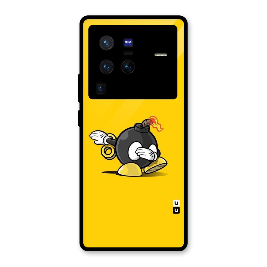 Dab Bomb Glass Back Case for Vivo X80 Pro