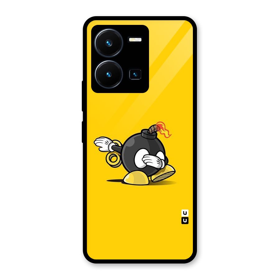 Dab Bomb Glass Back Case for Vivo Y35