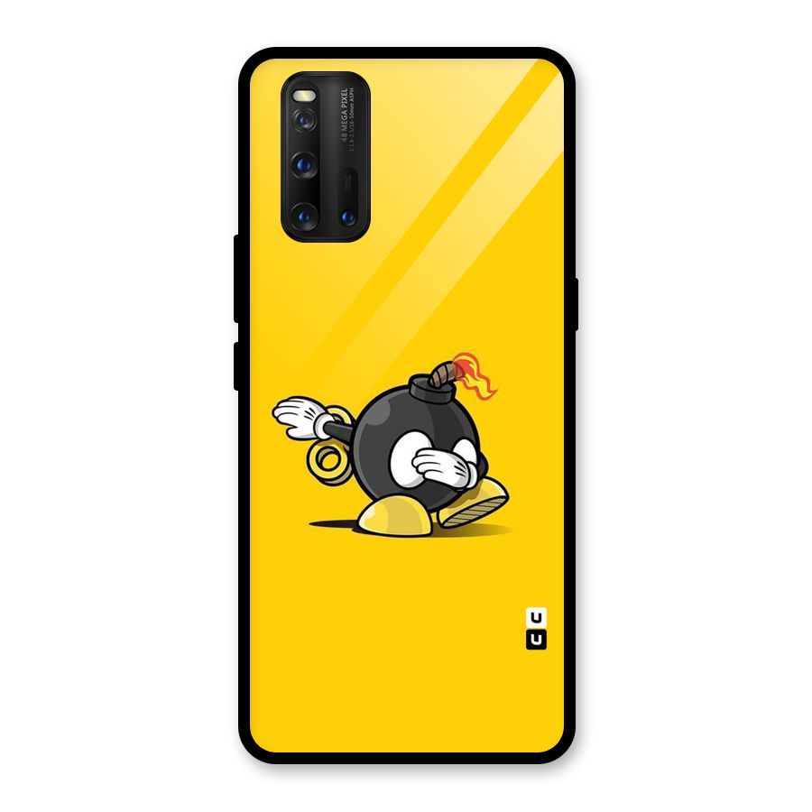 Dab Bomb Glass Back Case for Vivo iQOO 3