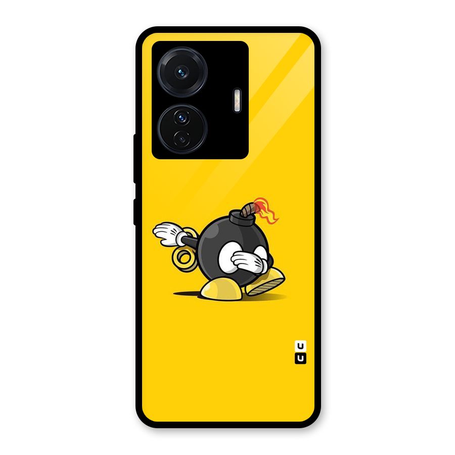 Dab Bomb Glass Back Case for Vivo iQOO Z6 Pro