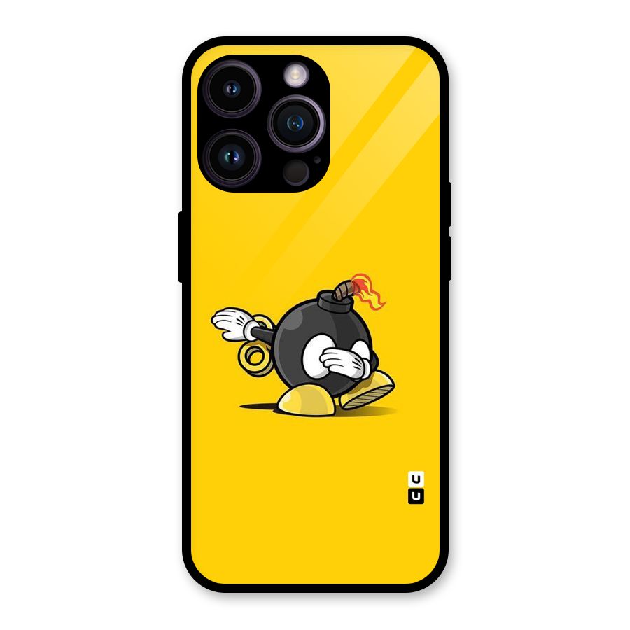 Dab Bomb Glass Back Case for iPhone 14 Pro Max