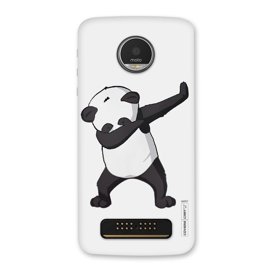 Dab Panda Shoot Back Case for Moto Z Play
