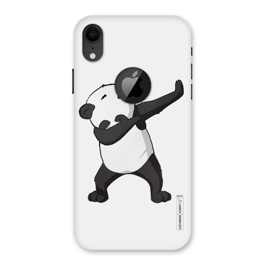 Dab Panda Shoot Back Case for iPhone XR Logo Cut