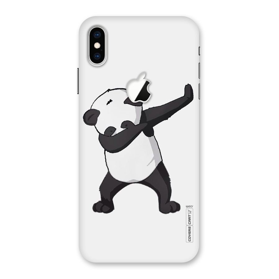 Dab Panda Shoot Back Case for iPhone XS Max Apple Cut