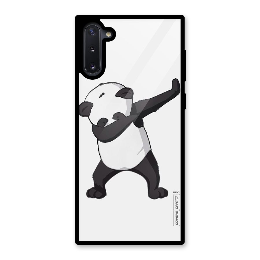Dab Panda Shoot Glass Back Case for Galaxy Note 10