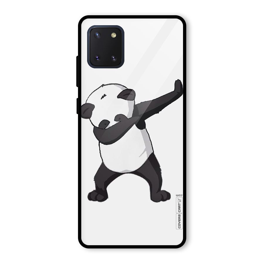 Dab Panda Shoot Glass Back Case for Galaxy Note 10 Lite