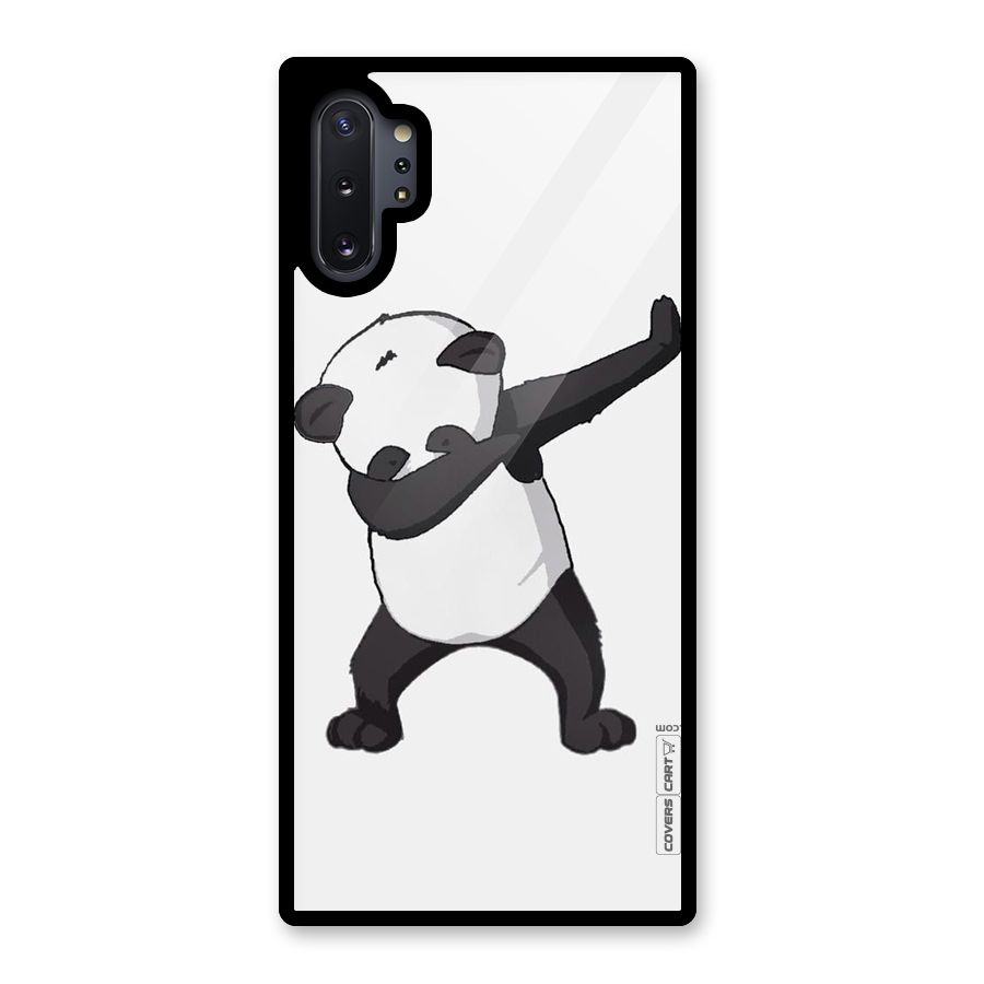 Dab Panda Shoot Glass Back Case for Galaxy Note 10 Plus