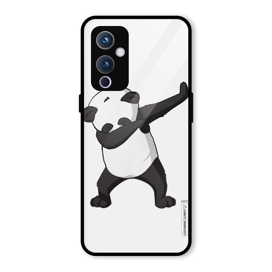 Dab Panda Shoot Glass Back Case for OnePlus 9
