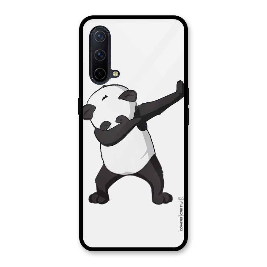 Dab Panda Shoot Glass Back Case for OnePlus Nord CE 5G