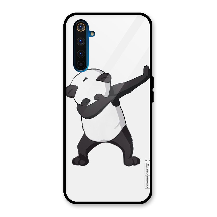 Dab Panda Shoot Glass Back Case for Realme 6 Pro