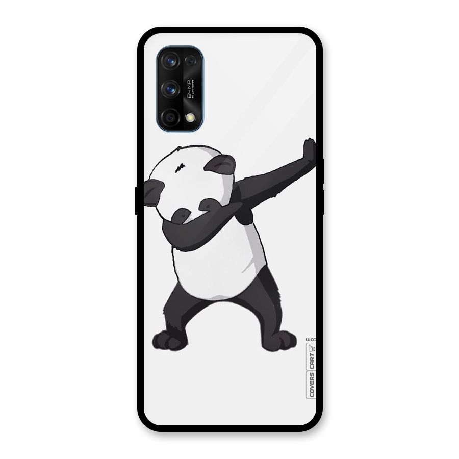 Dab Panda Shoot Glass Back Case for Realme 7 Pro
