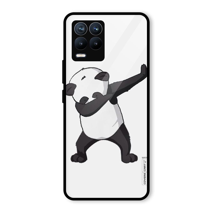 Dab Panda Shoot Glass Back Case for Realme 8 Pro