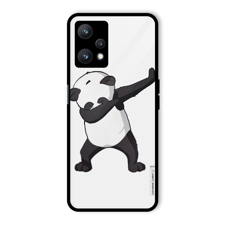 Dab Panda Shoot Glass Back Case for Realme 9 Pro 5G