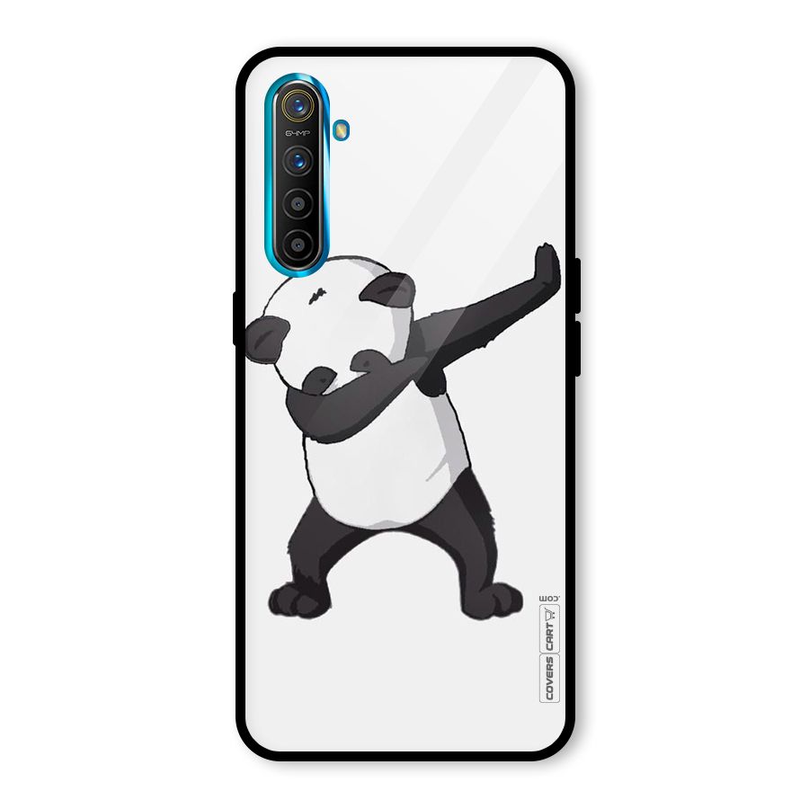 Dab Panda Shoot Glass Back Case for Realme X2