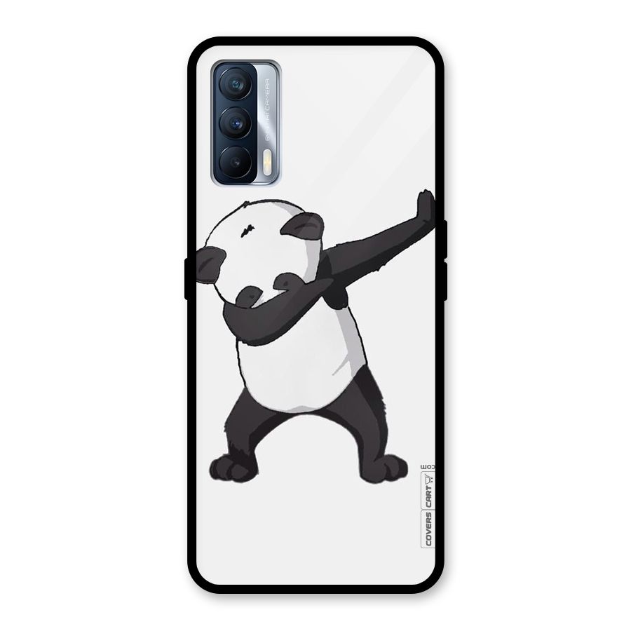 Dab Panda Shoot Glass Back Case for Realme X7
